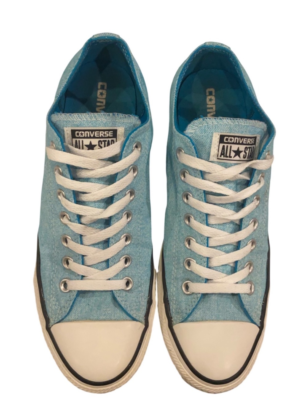 Converse All Star Low Top Sneakers - Light Blue unisex Mens 11 women’s 9